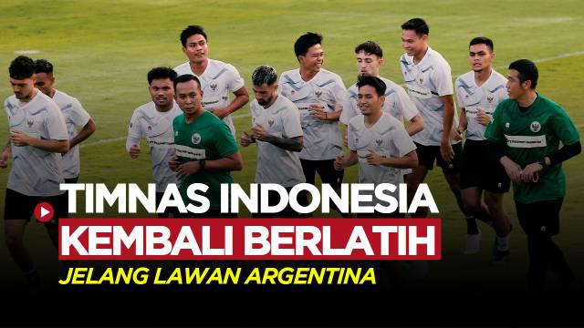 Berita video suasana latihan Timnas Indonesia di lapangan A Gelora Bung Karno Jakarta pada Kamis (15/6/2023) sore tadi.