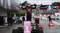Max Verstappen sah menjadi juara dunia F1 2022 (AFP)