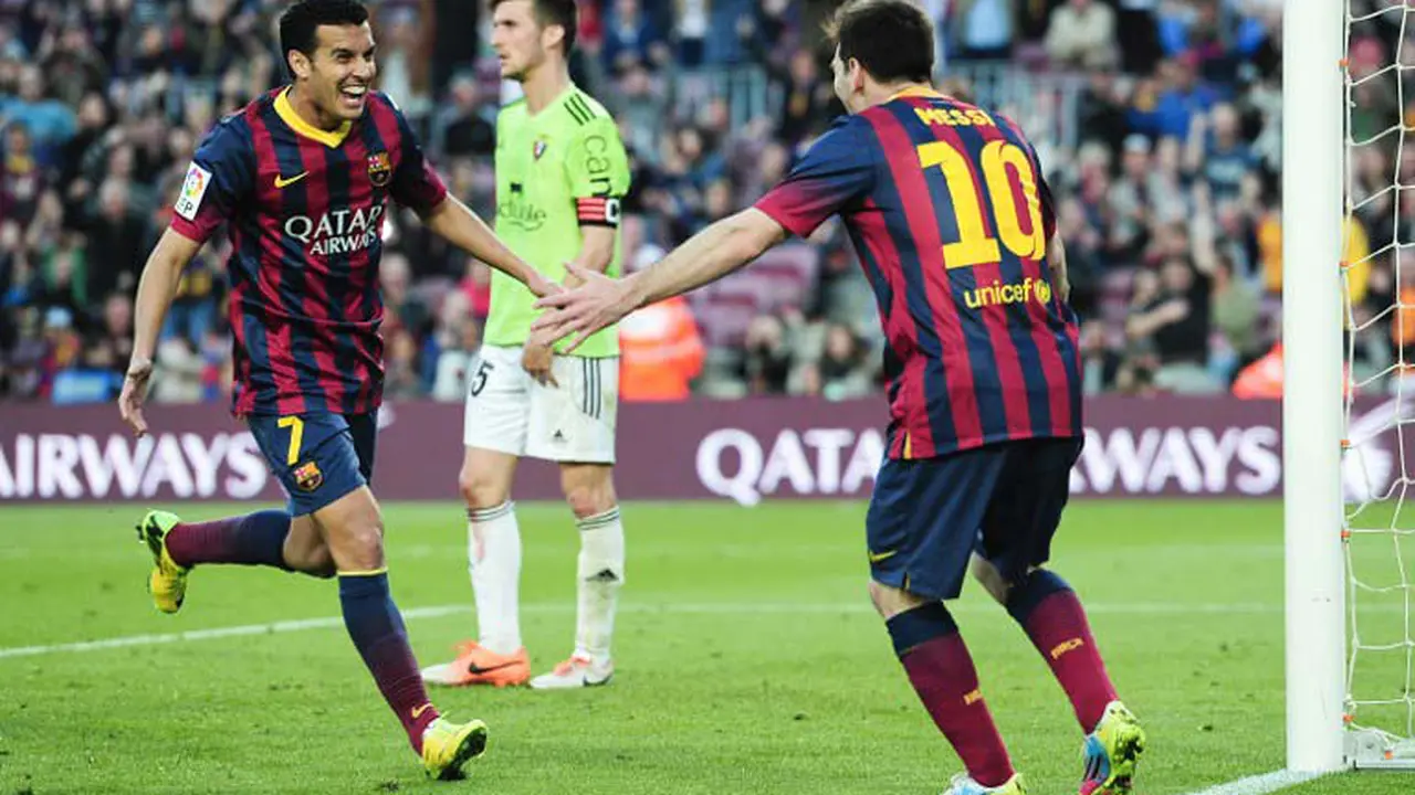 Pedro dan Messi