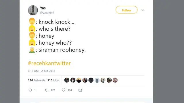 Twitter receh