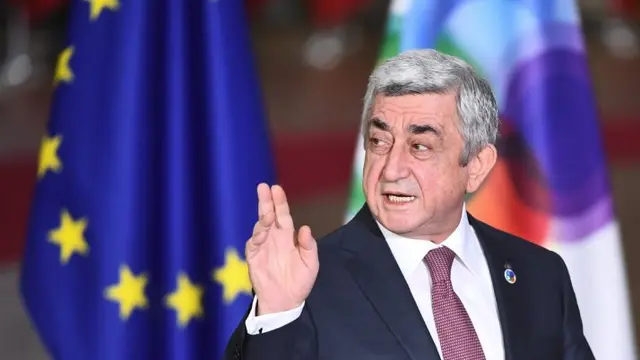 Mantan Perdana Menteri Armenia, Serzh Sargsyan (Emmanuel Dunand / AFP PHOTO via Politico.eu)
