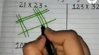 Yu mengerjakan persoalan matematika pada waktu luang sambil membangun rumah barunya (Cai Tianxin)