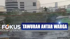Selain jalur kereta yang sempat menjadi lokasi tawuran, ruas jalan di sekitar Jalan Sultan Agung juga sudah kembali normal.