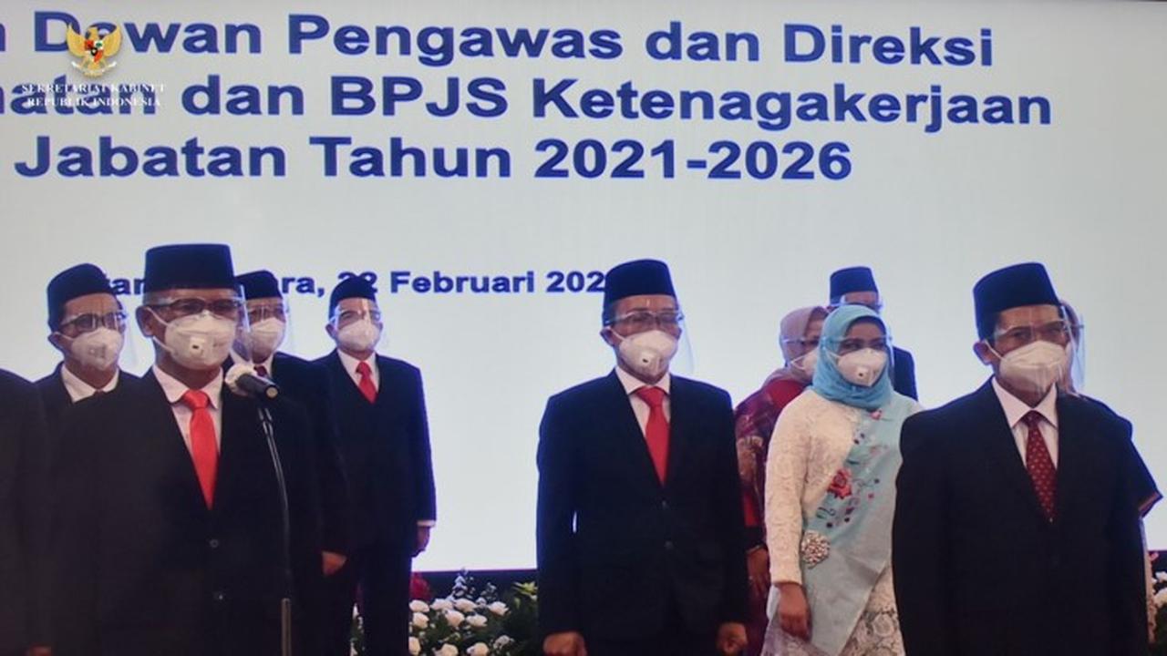 Dewan Pengawas dan Direksi BPJS Kesehatan 2021-2026
