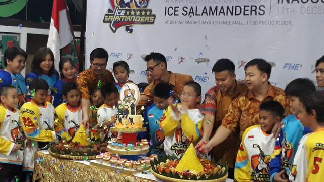 Majukan Hoki Es Indonesia Ice Salamanders Diluncurkan Bola Liputan6 Com