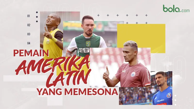 Pemain Amerika Latin yang memesona.