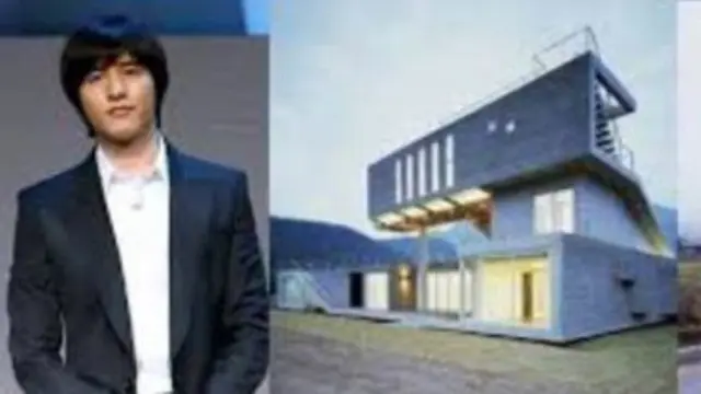 Rumah orangtua Won Bin yang mewah dan punya desain unik. © tapatalk.com