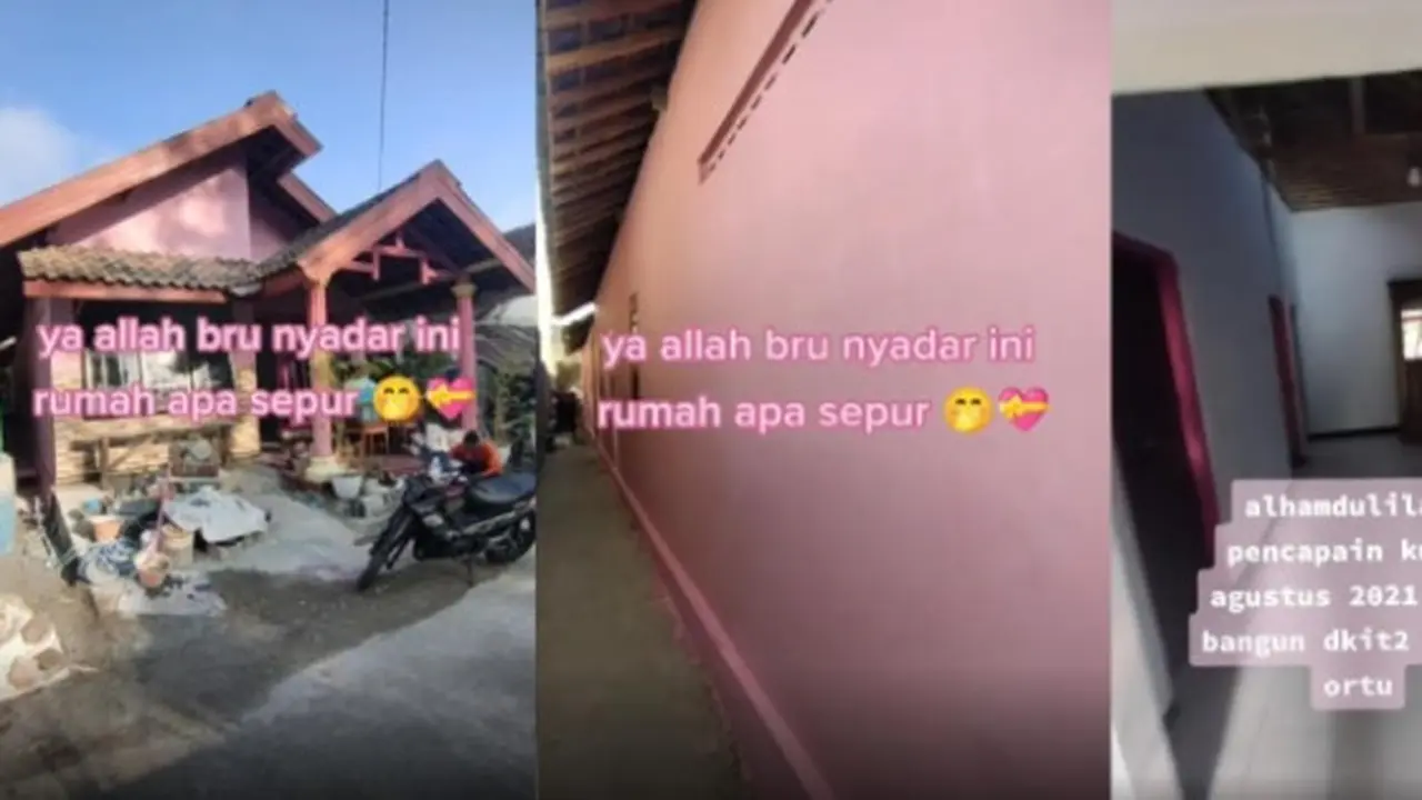 Viral Video Rumah di Desa Ini Panjang Bak Kereta, Curi Perhatian Netizen