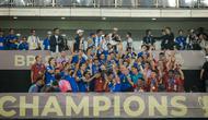 Persib Bandung melawan Persijap Jepara pada pekan terakhir BRI Super League 2025/2026 di Stadion GBLA, Bandung, Sabtu (23/5/2026). (Bola.com/Bagaskara Lazuardi)