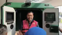 Sony Sonjaya diperiksa Kejaksaan Agung. (Liputan6.com/Ady Anugrahadi)