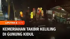 Gema takbir menandai tibanya Idulfitri 1 Syawal 1444 Hijriah, dikumandangkan oleh warga Muhammadiyah di Nglipar, Gunung Kidul, dalam takbir keliling pada Jumat malam tadi. Mereka mengarak maskot serta beragam miniatur unik untuk menyambut hari kemena...