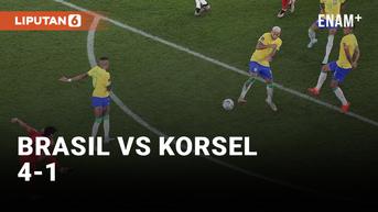 VIDEO: Brasil Pesta Gol 4-1 Atas Korea Selatan di Piala Dunia 2022