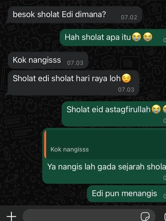 7 Chat Salah Paham Netizen Ini Kocak, Harus Tahan Emosi