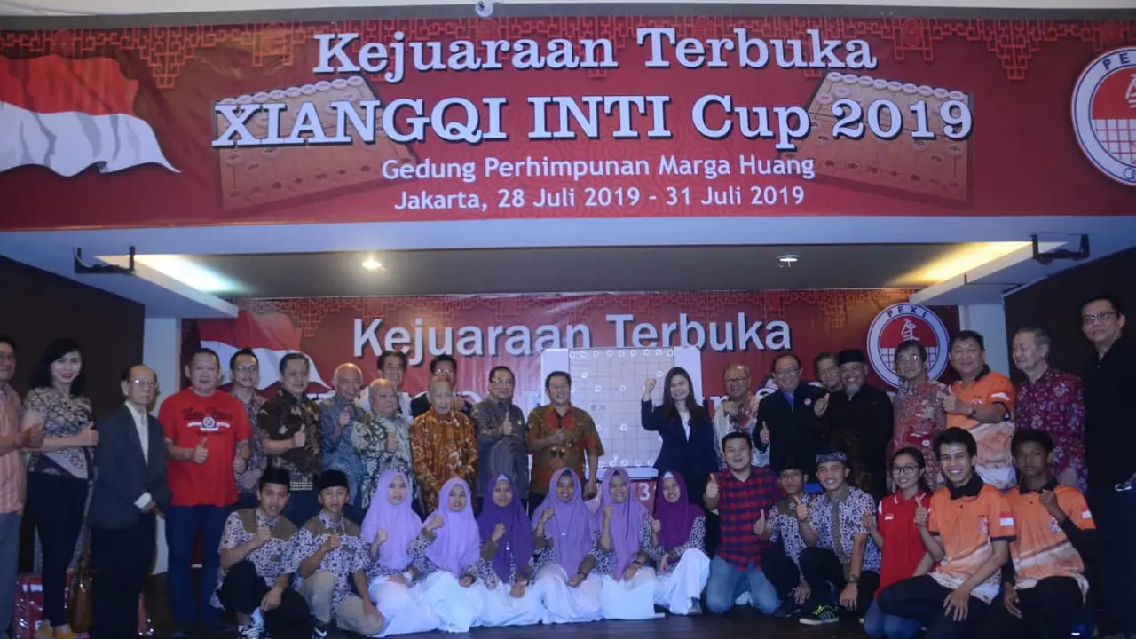 PB PEXI Gelar Kejuaraan Catur Gajah Xiangqi