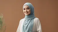 10 Warna Jilbab yang Cocok dengan Gamis Kaftan Putih untuk Idul Adha 2025