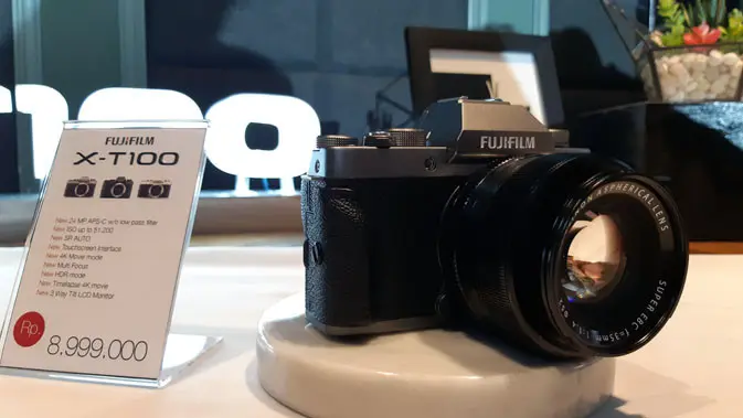 Fujifilm X-T100. Liputan6.com/ Agustinus Mario Damar