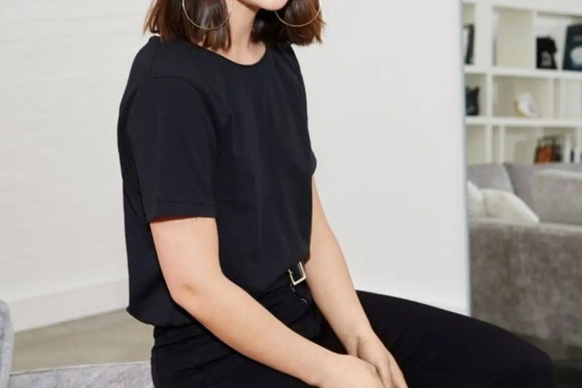All black outfit