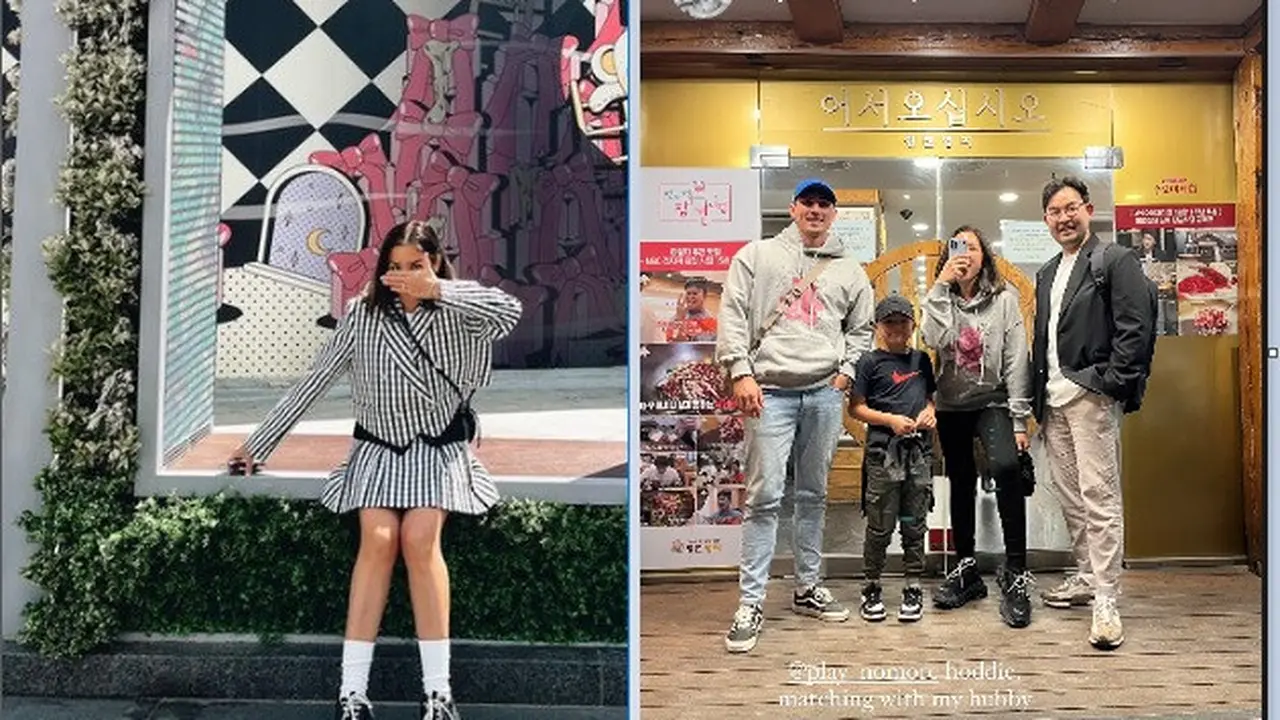 Jessica Iskandar liburan dan operasi hidung di Korea Selatan (Foto: Instagram inijedar)