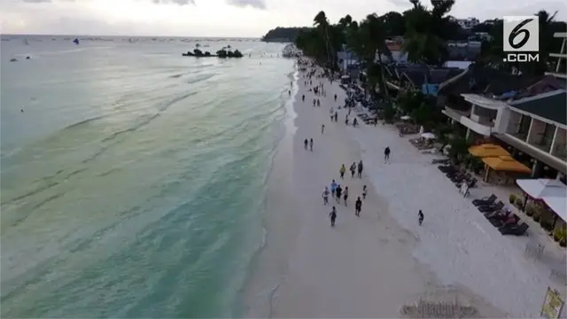 Filipina menutup Pulau Boracay selama enam bulan akibat kerusakan lingkungan yang semakin parah. 