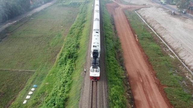 Delapan kereta api di Daop 5 Purwokerto dalam program Loyality Programs PT KAI. (Foto: Liputan6.com/KAI Daop 5 PWT/Muhamad Ridlo)