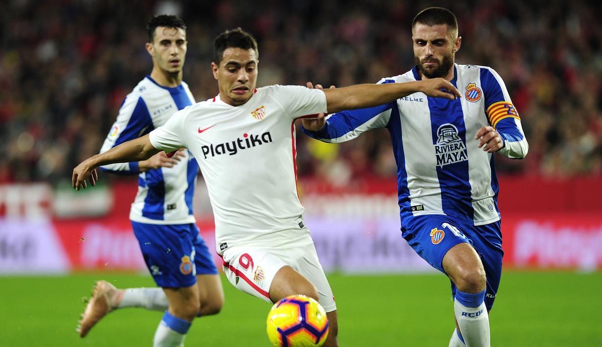 5. Wissam Ben Yedder (Sevilla) - 9 gol dan 5 assist (AFP/Cristina Quicler)
