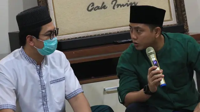 Tommy Kurniawan ditemui usai pengajian 40 Hari wafatnya Gus Hasyim Wahid di kawasan Kalibata, Rabu (9/9/2020).