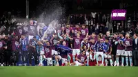 Burnley memastikan tiket ke Premier League musim depan. (X/Burnley)