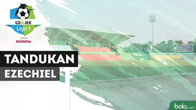 VIDEO: Jangan Biarkan Striker Persib Ezechiel N'Douassel Menanduk Bola
