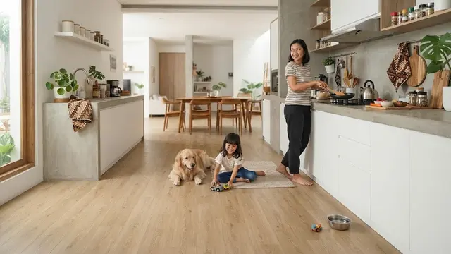 Lantai Terbaik untuk Dapur