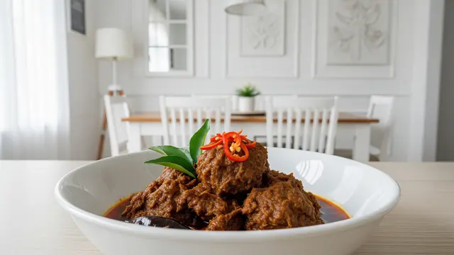 Rendang Frozen dengan Bumbu Asli Minang