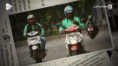 Seorang ojek online tetap mengantar penumpangnya walau dikabari bahwa ibunya baru saja meninggal dunia.