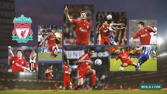 Kolase - Aksi-Aksi Xabi Alonso saat di Liverpool