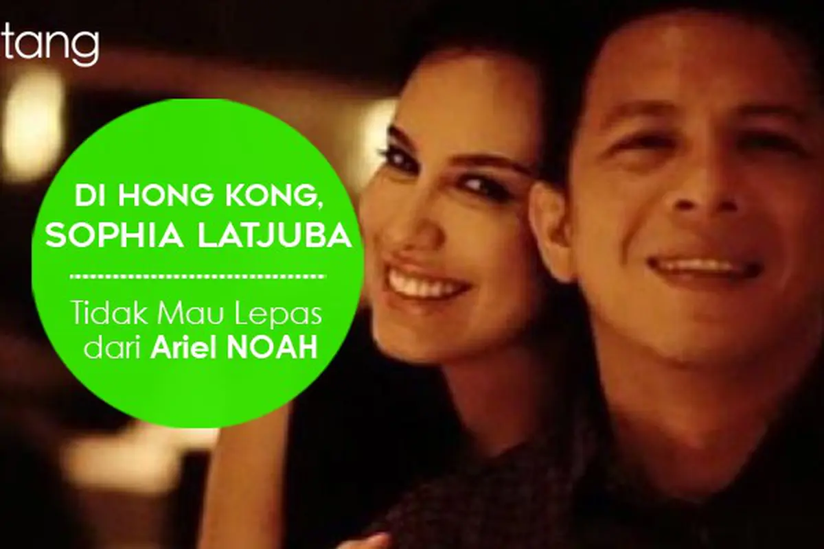 [Bintang] Sophia Latjuba dan Ariel NOAH