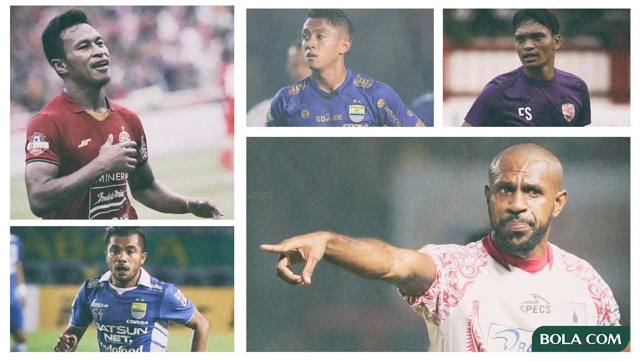Kolase - Pemain Boaz Solossa, Zulham Zamrun, Ferdinand Sinaga, Febri Hariyadi, Osvaldo Haay