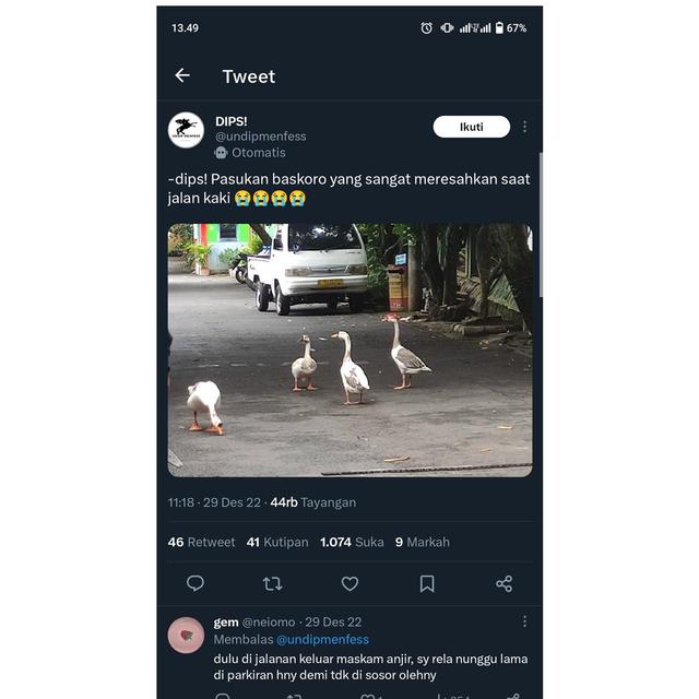 6 Cuitan Random Netizen di Menfess Kampus Undip Ini Bikin Tepuk Jidat