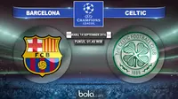 Susunan Pemain Barcelona Vs Celtic
