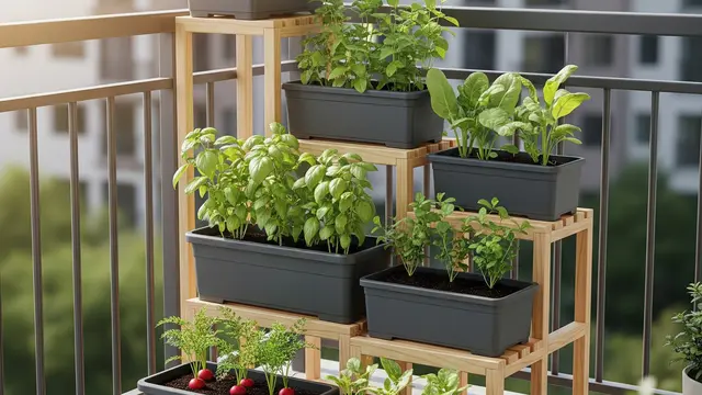 Ide Kebun Sayur di Balkon Rumah
