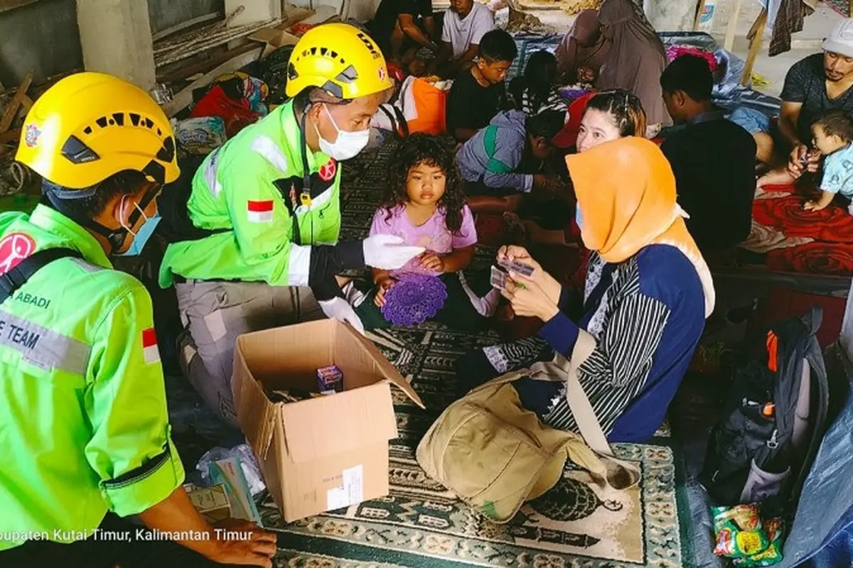 Banjir Melanda Sangatta, AMM Kerahkan Tim dan Bantuan Logistik
