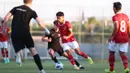 Timnas Indonesia U-20 kembali melakoni laga uji coba melawan Baerum SK di Hane Hotel Football Pitch, Antalya, Turki, Jumat (11/11/2022). (Dok. PSSI)