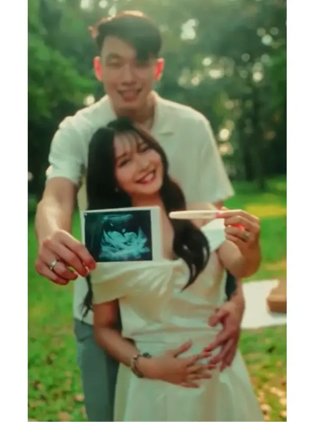 6 Potret Nita Vior Umumkan Kehamilan Pertama, Bahagia Pamer Baby Bump