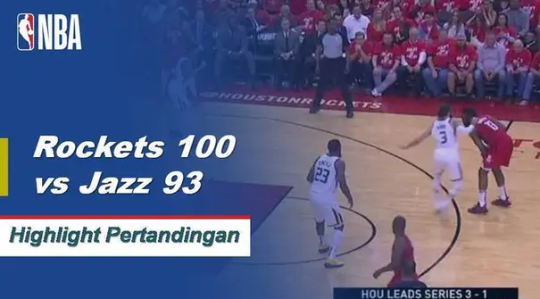James Harden memimpin Houston ke Game 5 menang atas Utah dengan mencetak 26 poin, enam rebound dan enam assist.