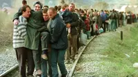 6 Daftar 'Salah Sasaran' AS Selama Perang. Serangan Kereta Pengungsi Albania (AFP)