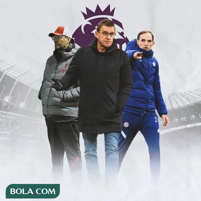 Premier League - Jurgen Klopp, Ralf Rangnick, Thomas Tuchel