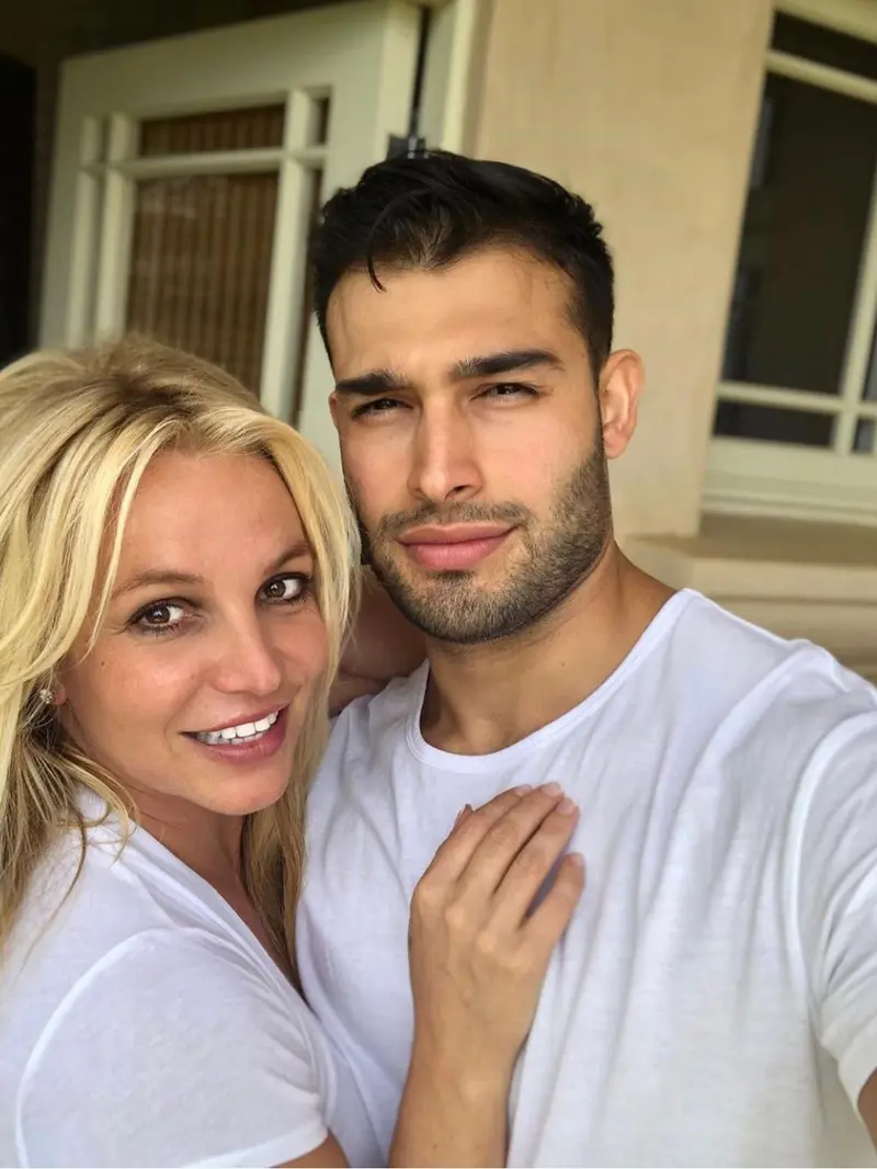 Sam Asghari dan Britney Spears. (Instagram/ samasghari)