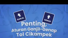 Pelaksanaan Uji coba ganjil genap mudik diterapkan pihak kepolisian sebagai rekayasa lalu lintas mudik Lebaran 2022. Salah satunya di Tol Cikampek. Seperti apa?