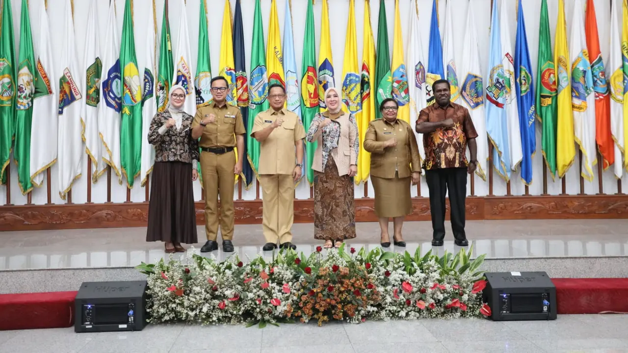 Wemendagri Bima Arya dan Ribka Haluk Siap Bekerja Keras Jalankan Tugas