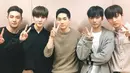 Strategi marketing NU'EST bisa dibilang unik, lantaran jika musisi Korea Selatan lainnya berjuang di dalam negeri, maka Minhyun dkk melakukan promo international. (Foto: soompi.com)