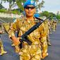 Serma Rama Wahyudi bersama pasukan perdamaian Indonesia untuk PBB. (Liputan6.com/Istimewa)