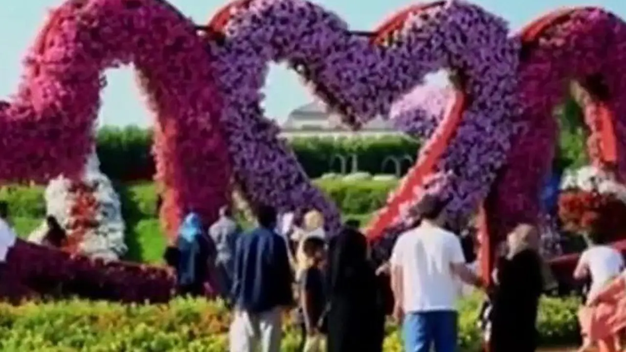 Taman Bunga di Dubai