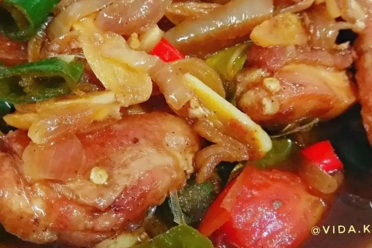 Resep tongseng ayam goreng. (dok. Cookpad @frida_frida)